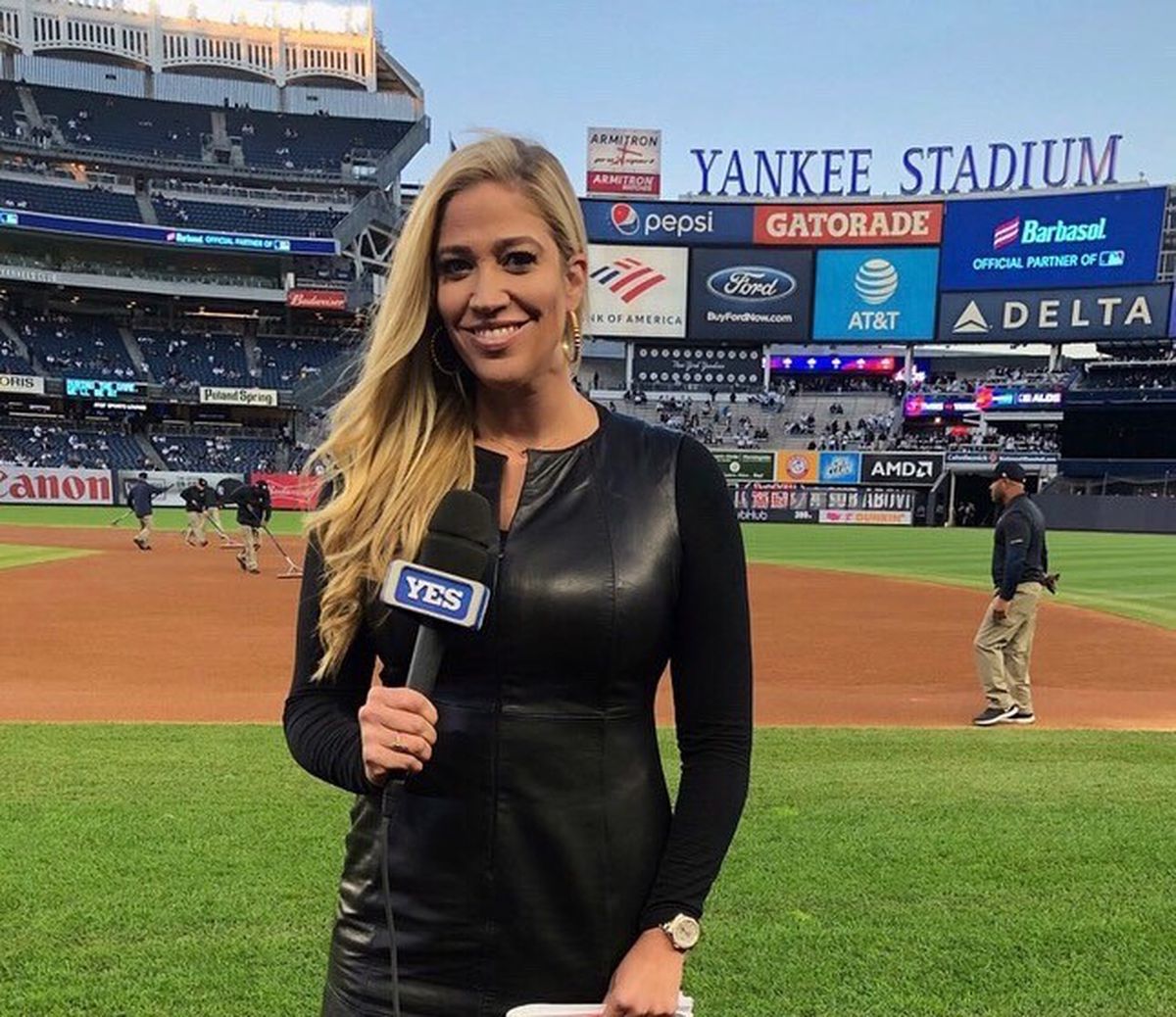 Meredith Marakovits reporting of the game